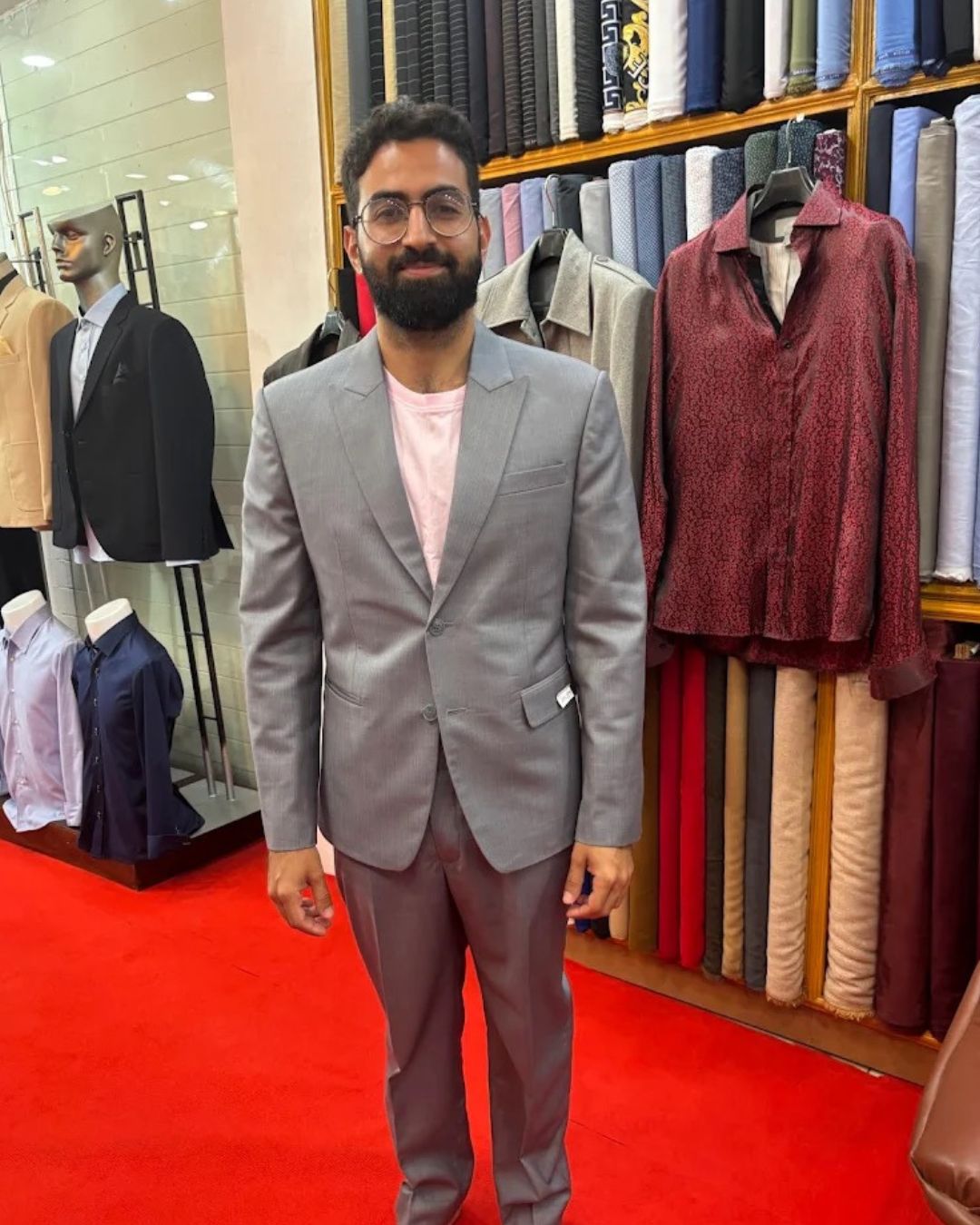 Bespoke garment crafted at Outfit Tailor