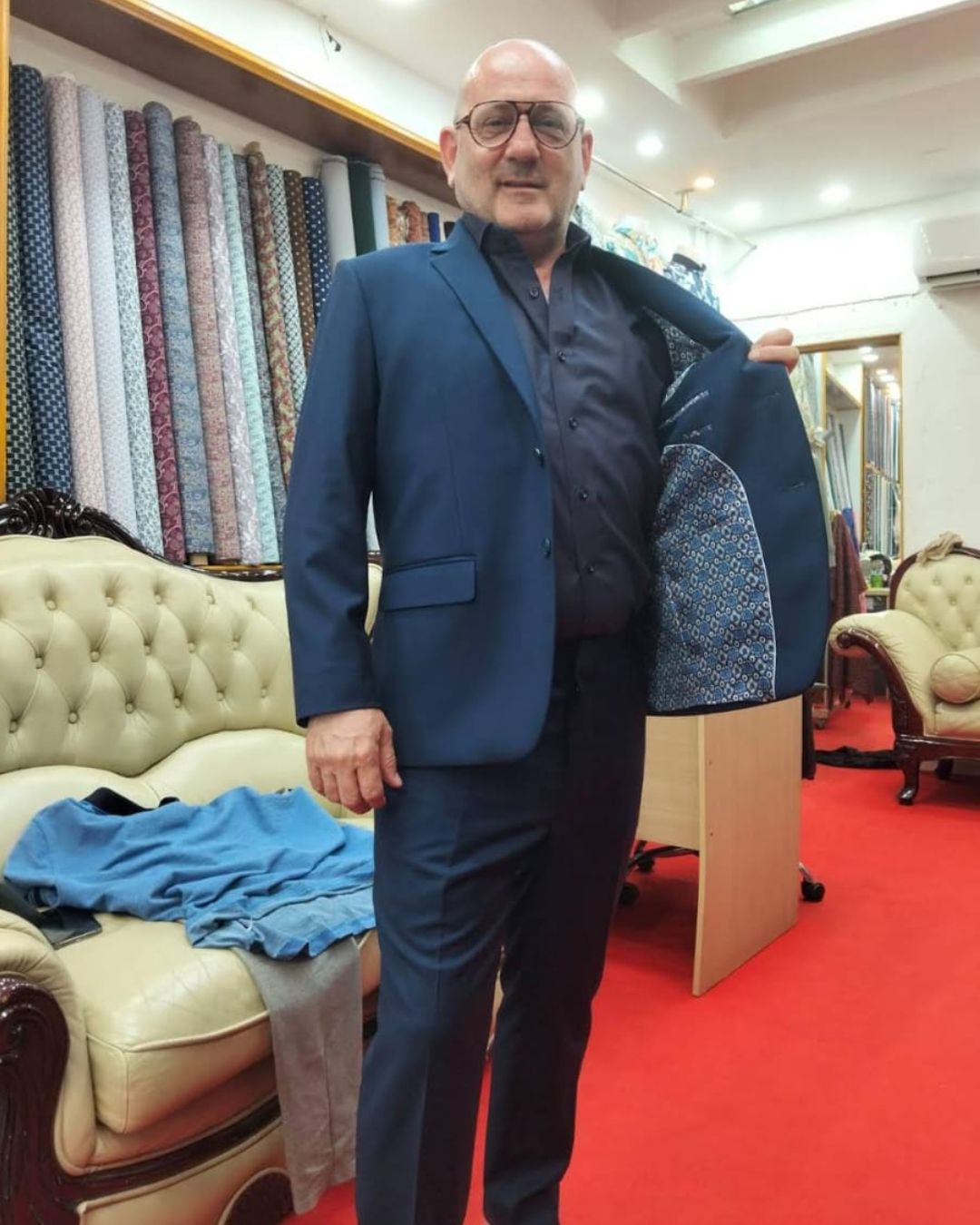 Bespoke garment crafted at Outfit Tailor