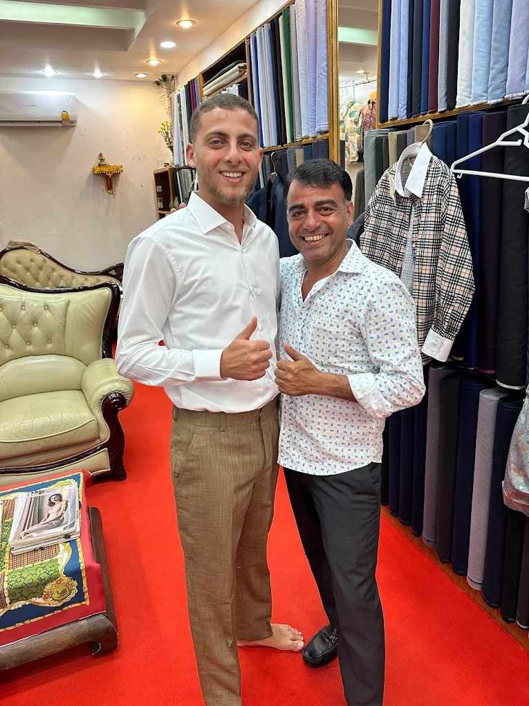 Mr. Dang, master tailor and founder of Outfit Tailor